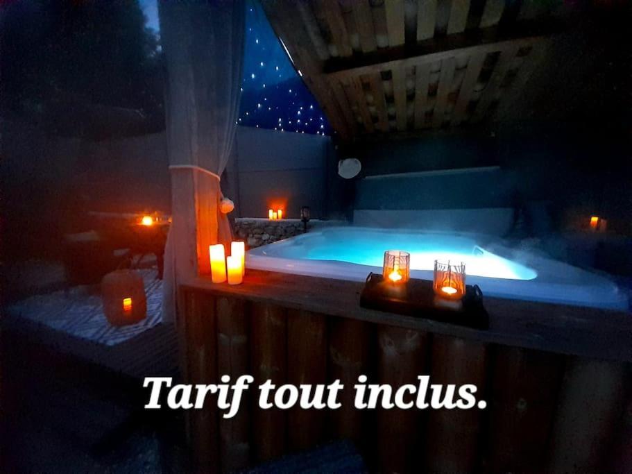L'antre deux Pierres, spa, détente et romantisme Bouyon Exterior foto